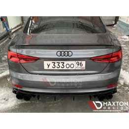 Диффузор заднего бампера на Audi S5 B9